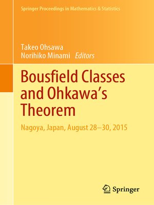 cover image of Bousfield Classes and Ohkawa's Theorem